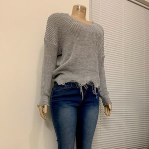 2pc set jeans and sweater top